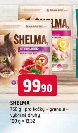 Terno Shelma 750 g pro kočky - granule nabídka