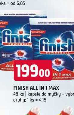 Finish all in 1 max 48 ks | kapsle do myčky