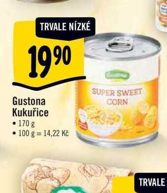 Albert Gustona kukuřice • 170 g nabídka