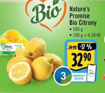 Albert Nature's promise bio citrony • 500 g nabídka