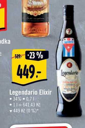 Albert Legendario elixir 0,7 l nabídka