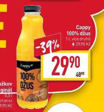 Billa Cappy 100% džus 1l nabídka