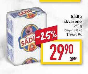Billa Sádlo škvařené 250 g nabídka