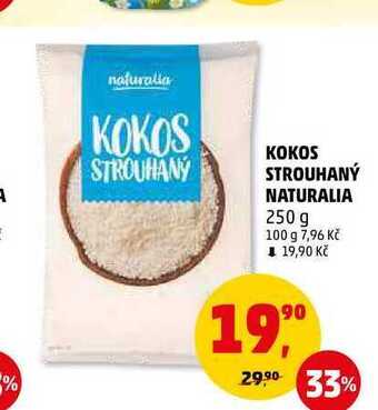 Penny Market Kokos strouhaný naturalia, 250 g nabídka