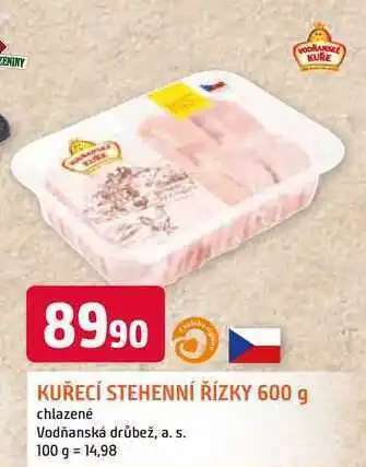 Trefa Kuřecí stehenní řízky 600g nabídka