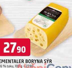 Trefa Ementaler boryna 36% 100g nabídka