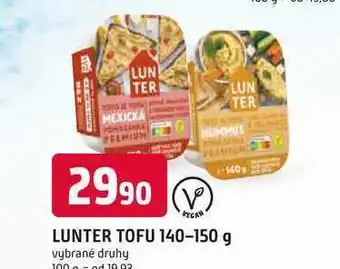 Trefa Lunter tofu natural 150g nabídka
