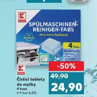 Kaufland Čistící tablety do myčky nabídka