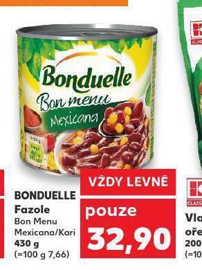 Kaufland Bonduelle fazole nabídka