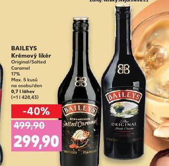 Kaufland Baileys krémový likér nabídka