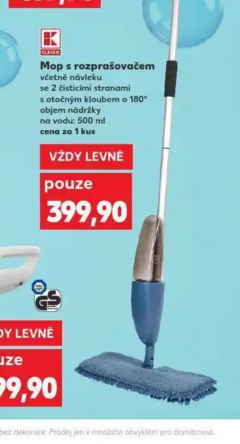 Mop s rozprašovačem