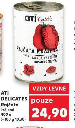 Kaufland Ati delicates rajčata nabídka