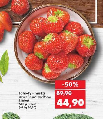 Jahody - miska