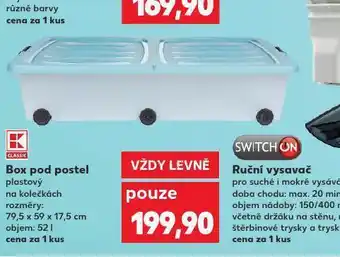 Kaufland Box pod postel nabídka