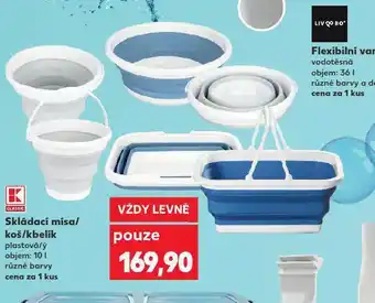 Kaufland Skládací miska / koš / kbelík nabídka
