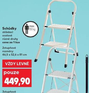 Kaufland Schůdky 2 stupňové nabídka