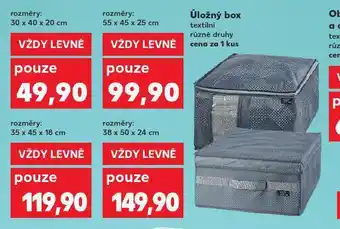 Kaufland Úložný box 38 x 50 x 24 cm nabídka
