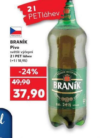 Kaufland Pivo braník nabídka