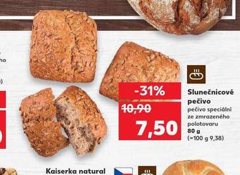 Kaufland Slunečnicové pečivo nabídka