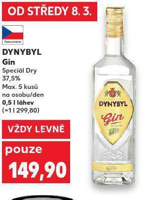 Kaufland Dynybyl gin nabídka
