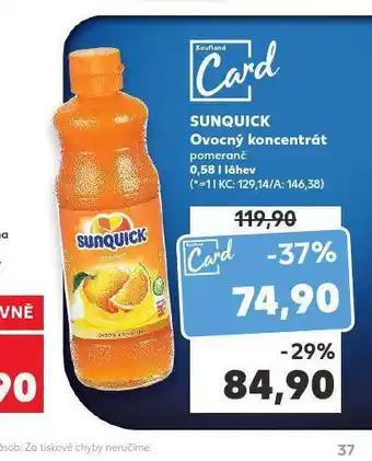 Sunquick ovocný koncentrát