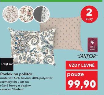 Kaufland Povlak na polštář nabídka