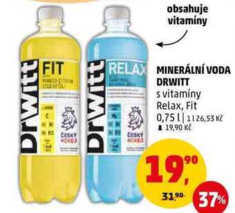 Penny Market Minerální voda drwitt, 0,75 l nabídka