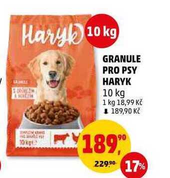 Penny Market Granule pro psy haryk, 10 kg nabídka