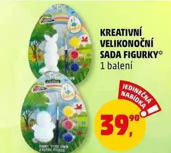Penny Market Kreativní velikonoční sada figurky, 1 balení nabídka