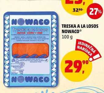 Penny Market Treska a la losos nowaco, 100 g nabídka