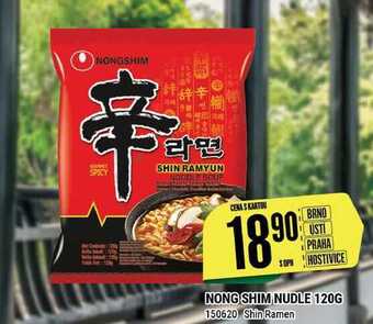 Tamda Foods Nong shim nudle 120g nabídka