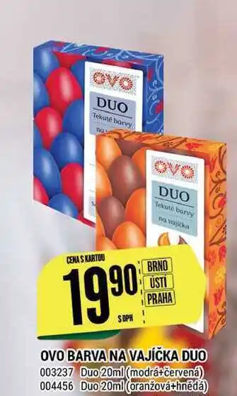 Tamda Foods Ovo barva na vajíčka duo nabídka