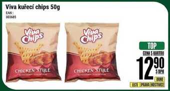 Tamda Foods Viva kuřecí chips 50 g nabídka