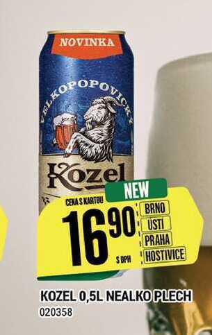 Tamda Foods Kozel 0,5l nealko plech 020358 nabídka