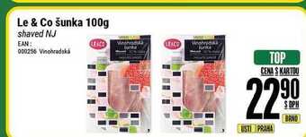 Tamda Foods Le & co šunka 100g nabídka