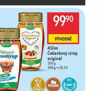 Globus 4slim čekankový sirup originál nabídka