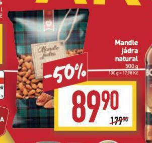 Billa Mandle nabídka