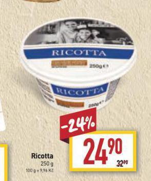 Billa Ricotta nabídka