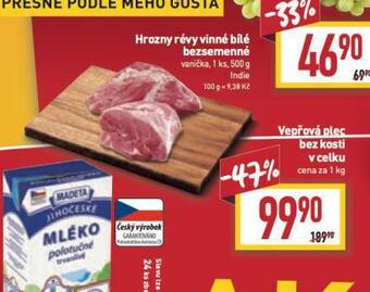 Billa Vepřová plec bez kosti nabídka