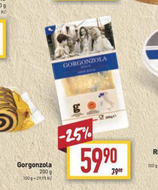 Billa Gorgonzola nabídka
