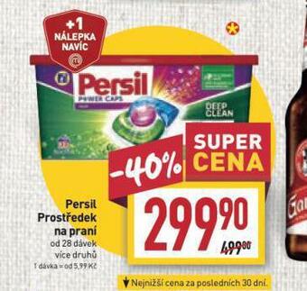 Billa Persil prací prostředek nabídka