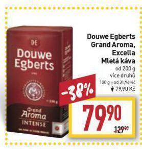 Billa Káva douwe egberts nabídka