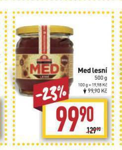 Billa Med lesní nabídka