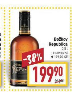Billa Božkov republica nabídka