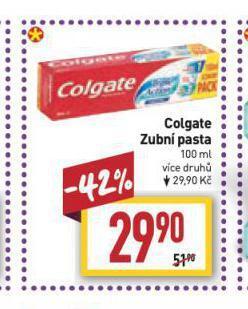 Billa Colgate zubní pasta nabídka