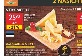 Globus Lacey swiss 39% nabídka