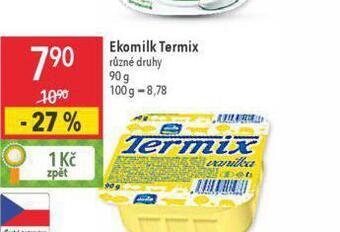 Globus Ekomilk termix nabídka
