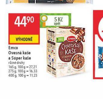 Globus Emco ovesná kaše nabídka
