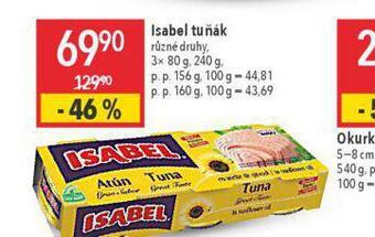 Globus Isabel tuňák nabídka