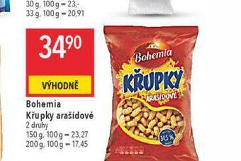 Globus Bohemia křupky arašídové nabídka